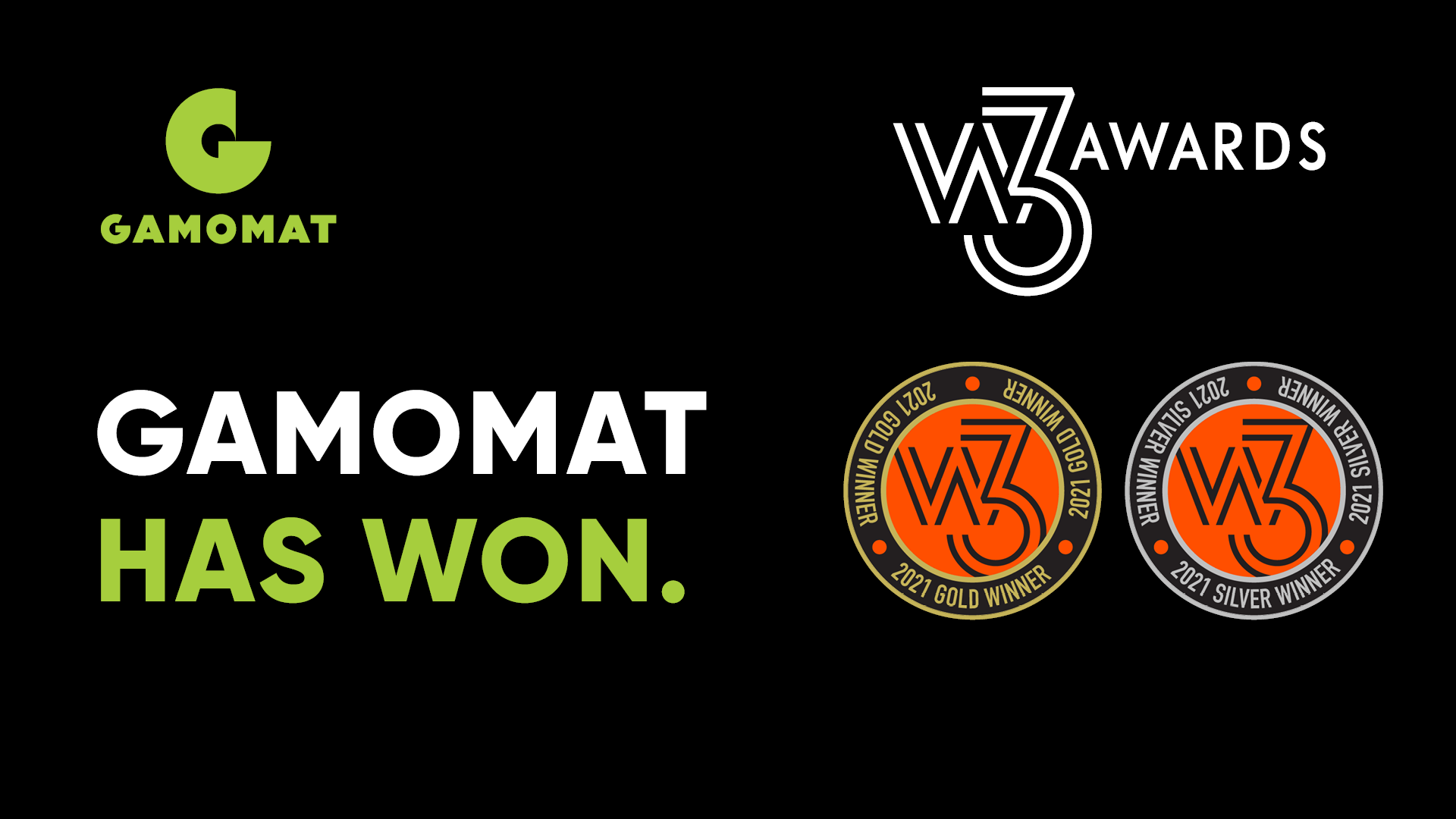 GAMOMAT wins w3 awards for proprietary Crystal Strike video GAMOMAT wins w3 awards for proprietary Crystal Strike video