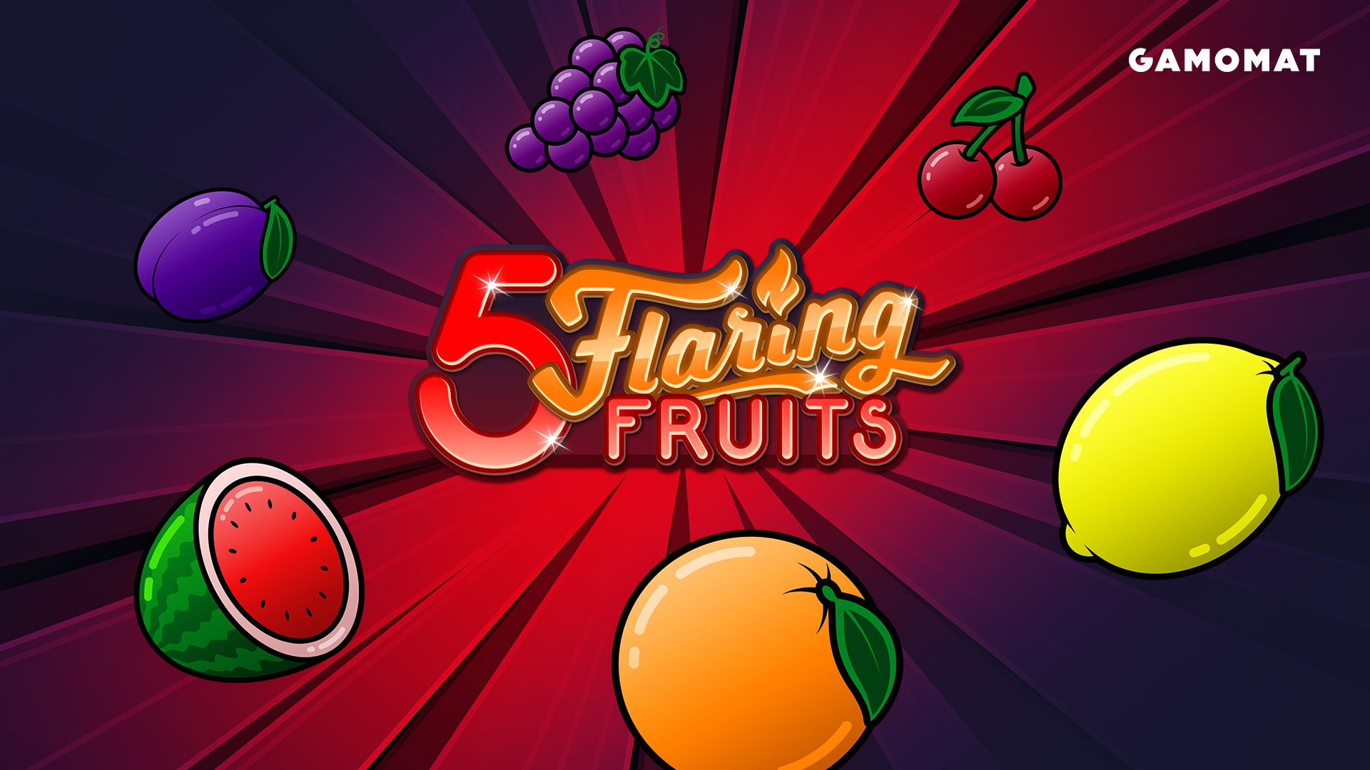 GAMOMAT releases 5 Flaring Fruits slot GAMOMAT releases 5 Flaring Fruits slot